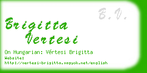 brigitta vertesi business card