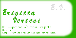 brigitta vertesi business card